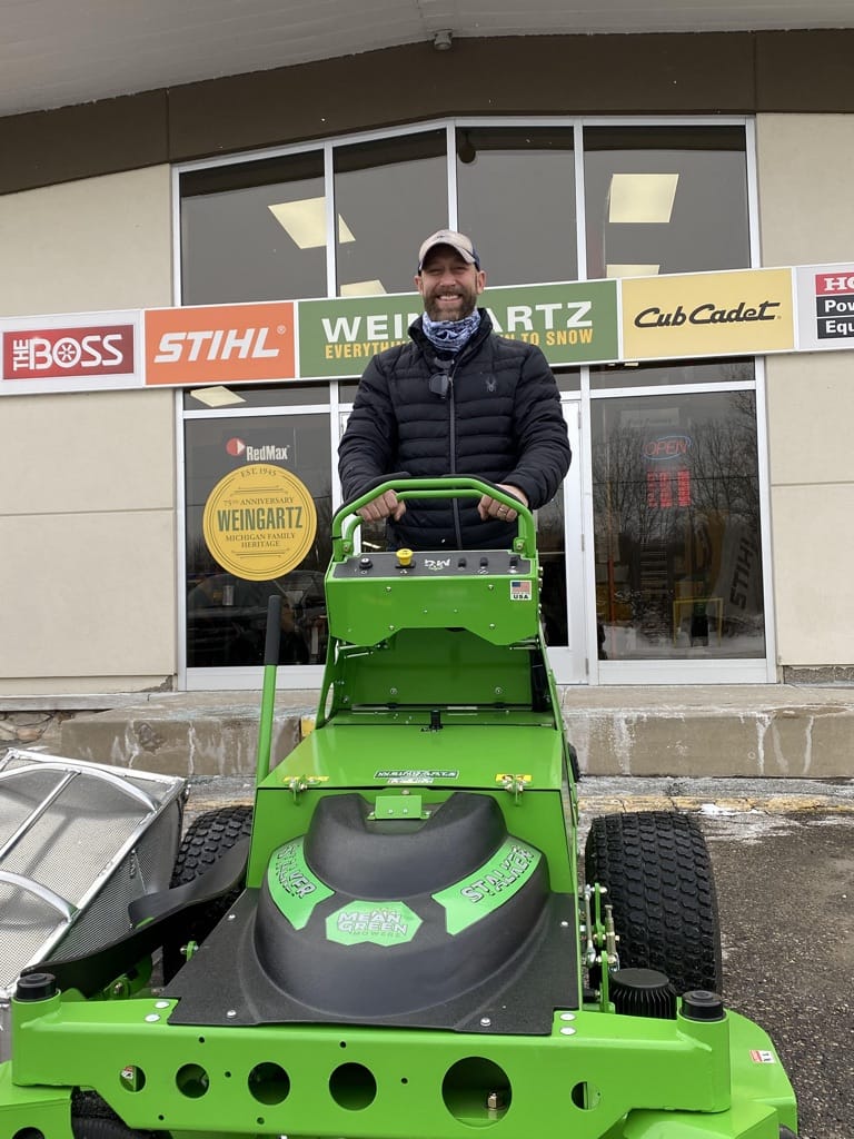 josh gerber of egreen services in grand rapids mi